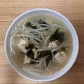かおり♡♡♡'s cooksnap of when they made もやし豆腐わかめの中華スープ.