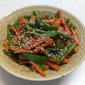 新妻あや's cooksnap of when they made お弁当にも♪ピーマンと人参の簡単きんぴら.