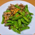 maezuchu's cooksnap of when they made 簡単☆牛肉＆しし唐のオイスターソース炒め.