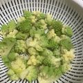 猫のミイヤ's cooksnap of when they made ロマネスコの茹で方.