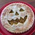 うずらとこむぎ's cooksnap of when they made お手軽！ハロウィン★かぼちゃのミートパイ.