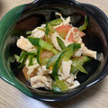 スケさんとタロさん's cooksnap of when they made 鶏ささみのトマトときゅうりの中華和え♪.