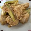 K0A9O0R8U♪'s cooksnap of when they made 鶏むね肉とアスパラのみそ炒め.