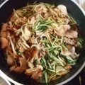 ゆか☆猫's cooksnap of when they made 豚肉×水菜×もやし♡簡単サッと煮.