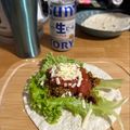 chaibana's cooksnap of when they made スパイシー♪タコミートタコス.