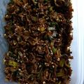 ゆりのもり's cooksnap of when they made ごま油醤油糀で作るかぶの葉ふりかけ.