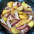 sato3★'s cooksnap of when they made いかとじゃがいものガリバタ炒め♪.