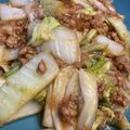 コハダちゃん's cooksnap of when they made はやっうまっ☆白菜と豚ひき肉の簡単炒め.