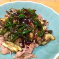 ちーまぐ's cooksnap of when they made 15分✿豚と茄子のカリカリ✿甘辛ソース.