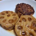yukoko☆'s cooksnap of when they made うちの照り焼き☻和風蓮根はさみハンバーグ.