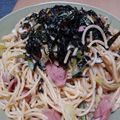 ☆みんそら☆'s cooksnap of when they made キャベツとベーコンのぽんパスタ.