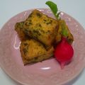 犬の耳's cooksnap of when they made 朝食お弁当父の日に！厚揚げ青のり塩焼き.