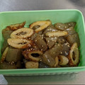 由芽15's cooksnap of when they made こんにゃくと竹輪の鶏だし炒め【作り置き】.