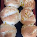 Chihiro T's cooksnap of when they made 甘くてふわふわ！コーンパン.