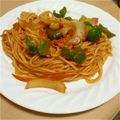 Pongta's cooksnap of when they made こくうまナポリタン♪.
