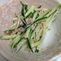 ひなひーな's cooksnap of when they made きゅうりとツナのマヨ和え.