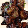 もひまるさん's cooksnap of when they made 豚小間＊カリカリ 黒酢ダレ♪.
