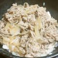 kimiwaffle's cooksnap of when they made お店では食べられない!!おうちの牛丼♪.