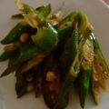 わたるんママ's cooksnap of when they made オクラだけ！のガーリック炒め.