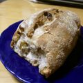 ミイシ's cooksnap of when they made 酵母で作るくるみとドライフルーツのパン.