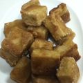 TAMAヒメ's cooksnap of when they made 余った高野豆腐の煮物で簡単から揚げ.
