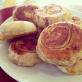 ☆Kayorina☆'s cooksnap of when they made くるくる巻いてね♪小豆と胡桃のおやき.