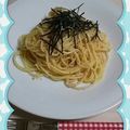 macco7's cooksnap of when they made 喫茶店のたらこスパゲティ.