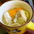 かようた's cooksnap of when they made 手羽元で簡単！！ぽかぽかあったか鷄スープ.