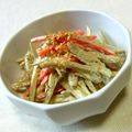 のんのん_mom's cooksnap of when they made ＊ヒ・ミ・ツのごぼうサラダ＊.