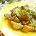 あんみつ☆'s cooksnap of when they made 砂肝とアボカドのマヨ醤油炒め.
