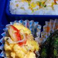 chococo218's cooksnap of when they made お弁当に！カニカマで簡単かに玉！.