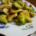桃子san's cooksnap of when they made アボカドとエリンギのホッと☆サラダ.