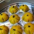 雪だるまんじゅう's cooksnap of when they made かぼちゃまんじゅう.