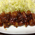 kazuoikawa's cooksnap of when they made 豚肉の甘辛みそ漬け焼き☆.