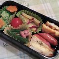 オレンジリング's cooksnap of when they made ピーマンとベーコンの炒めもの☆お弁当.