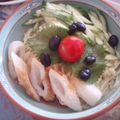 ゆみまろん's cooksnap of when they made レンジで♫冷たい♬ごまラーメン.