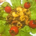 h〜aya〜h's cooksnap of when they made 海老とほうれん草のエビマヨ風.