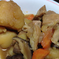ayumi003's cooksnap of when they made とり肉とジャガイモ・干しシイタケの煮物.