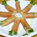 つきうき's cooksnap of when they made 長芋の生ハム巻き.