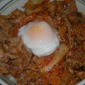 abumix's cooksnap of when they made 豚キムチ丼.