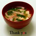 ＨＡＬ．Ｍ's cooksnap of when they made 豆腐とニラとカニカマdeスープ.