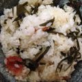 XXR's cooksnap of when they made 簡単！梅こんぶおこわ〜圧力鍋使用.