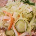ぽぷらまま's cooksnap of when they made キャベツとカニカマのさっぱり浅漬けサラダ.