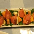 ゆわこ料理初心者's cooksnap of when they made 柿とチーズの生ハム巻き.