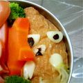 lalasnoopy's cooksnap of when they made ウルトラマン＆ピグモン弁当.