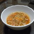 あとからあとから's cooksnap of when they made レンズ豆とミニトマトのスープ.