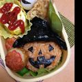 めぐやんさん's cooksnap of when they made かぼちゃのおばけのキャラ弁♥.
