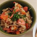 mtmh's cooksnap of when they made 秋鮭としめじの炊き込み御飯☆彡.
