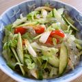 kusumasu's cooksnap of when they made さっぱり☆ところてんサラダ☆.
