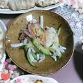 ＴＯＭＯＷＡＴ's cooksnap of when they made 大根きゅうり茗荷のマリネ風サラダ.